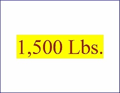 1500 Lbs